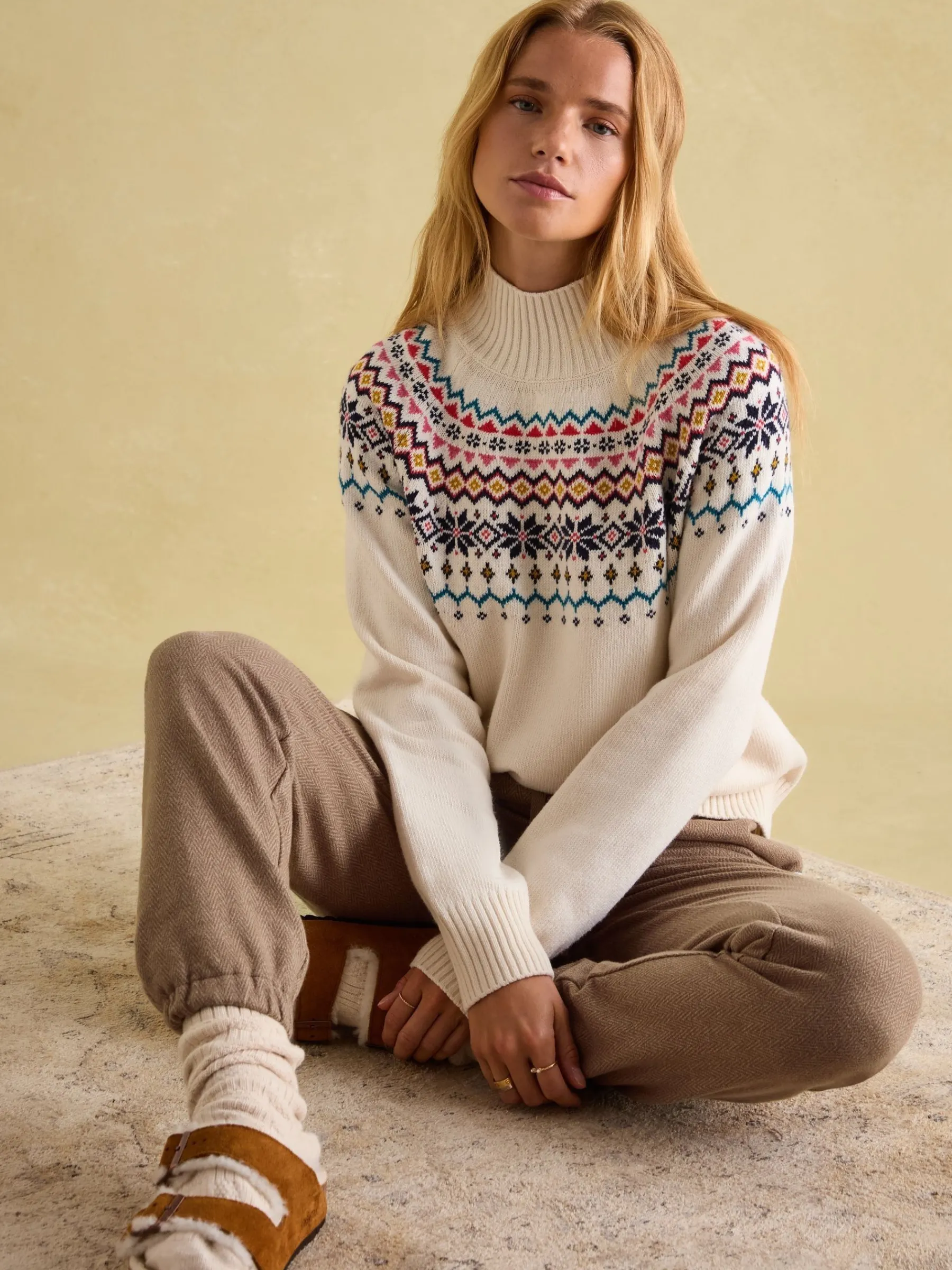 Alba Fair Isle Jumper<Joules Best