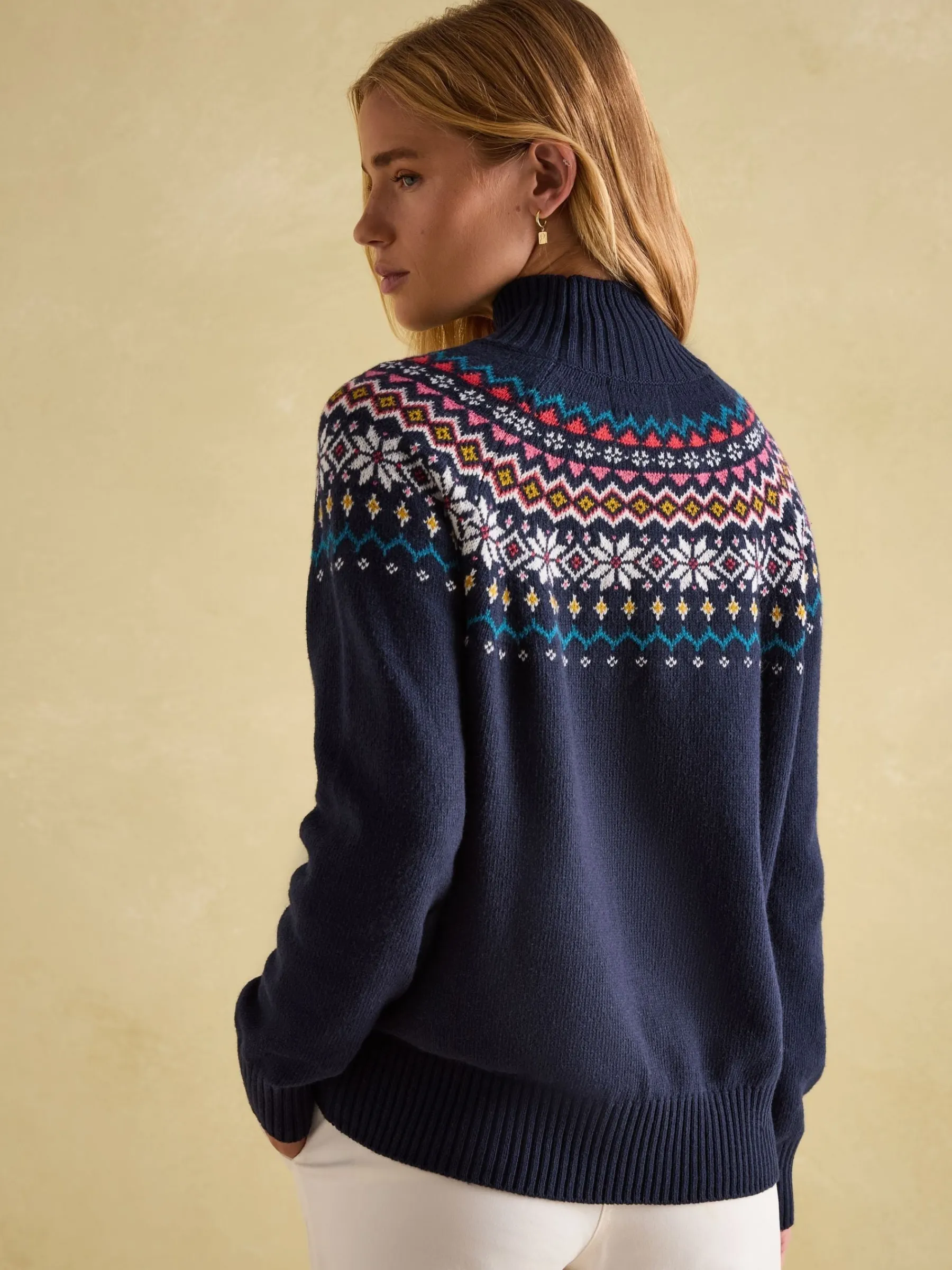 Alba Fair Isle Jumper<Joules