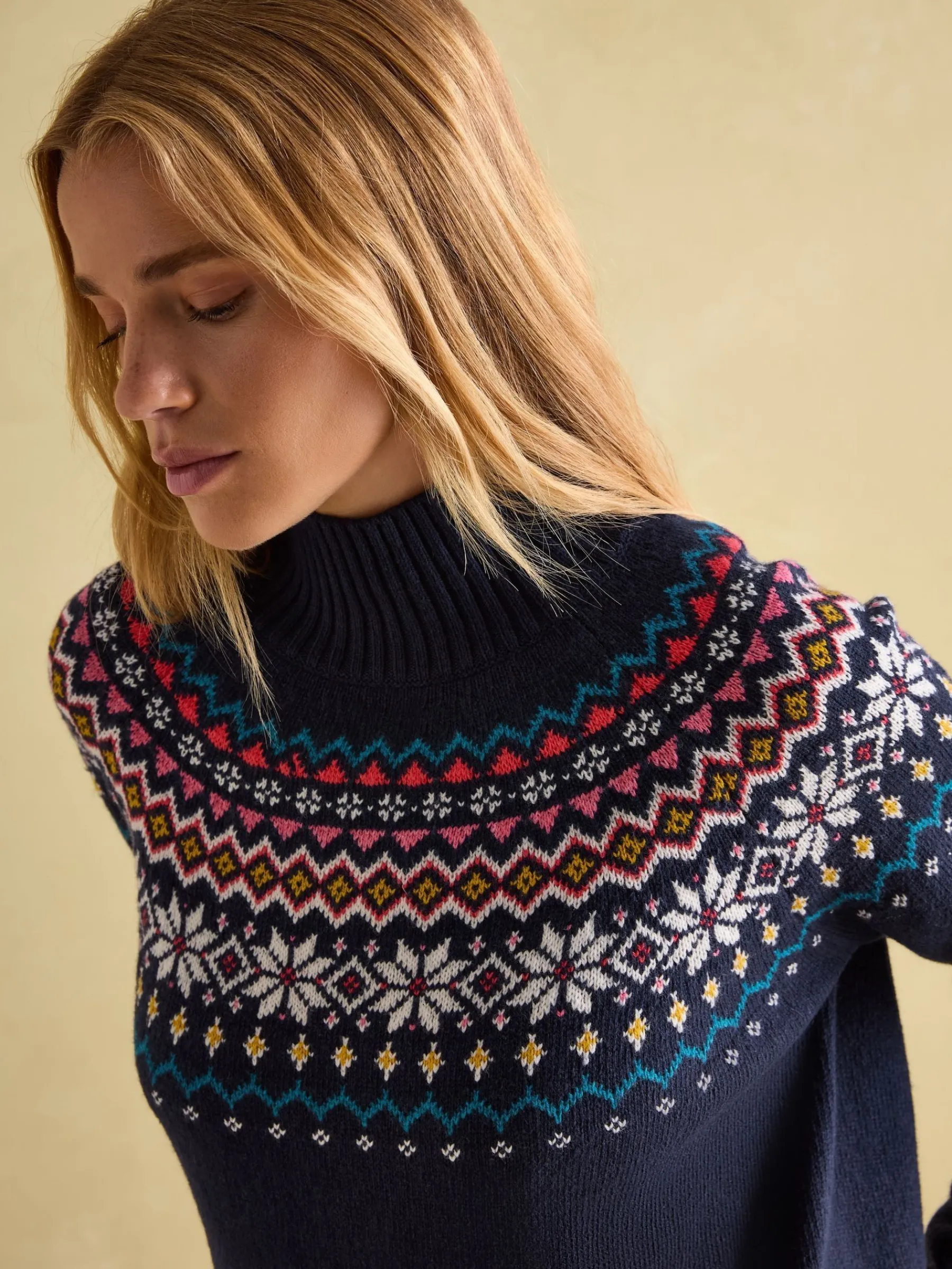 Alba Fair Isle Jumper<Joules