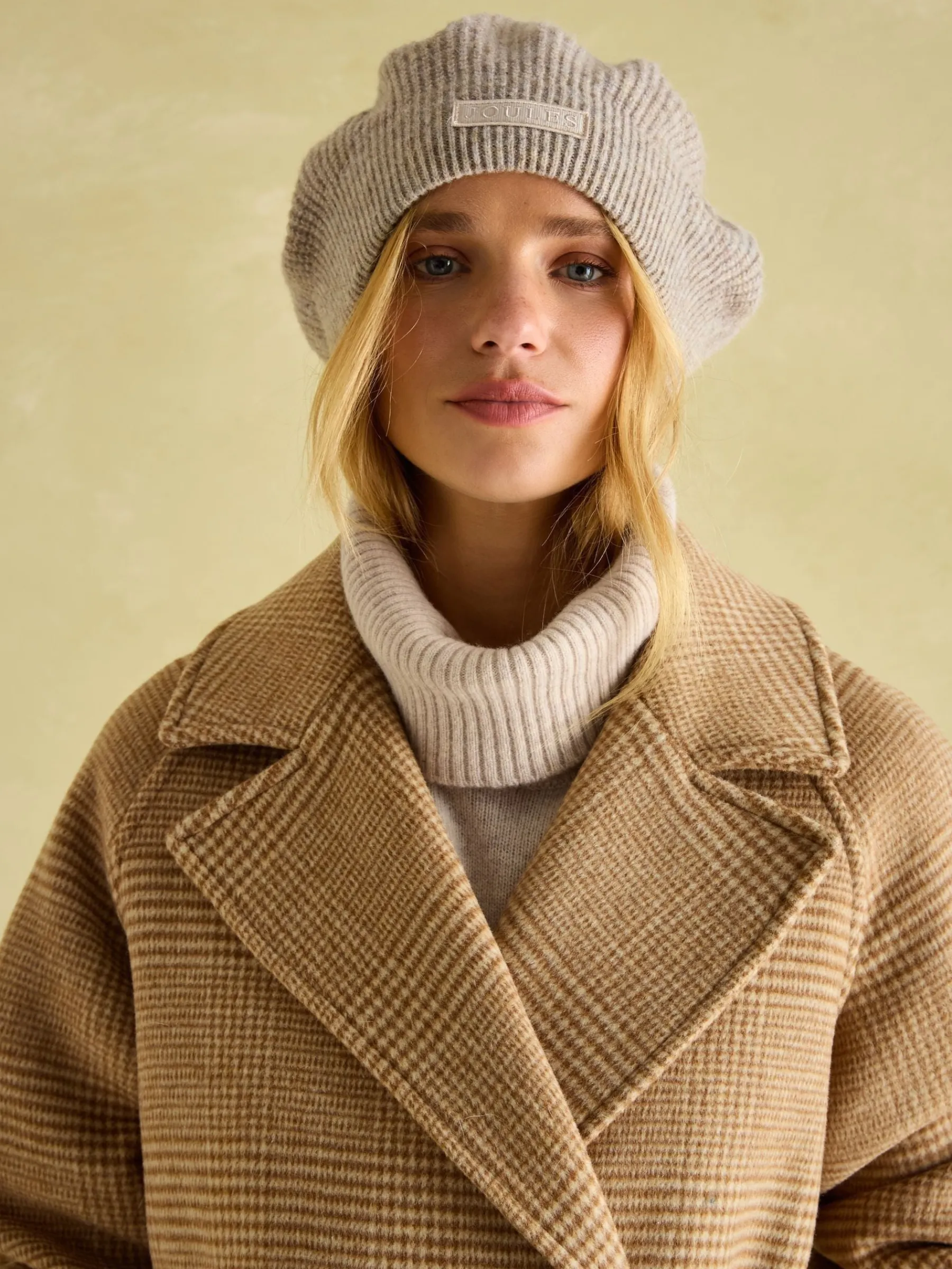 Amberley Tan Brown Longline Wool Blend Coat with Belt<Joules Hot