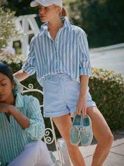 Amilla Cotton Shirt<Joules Clearance