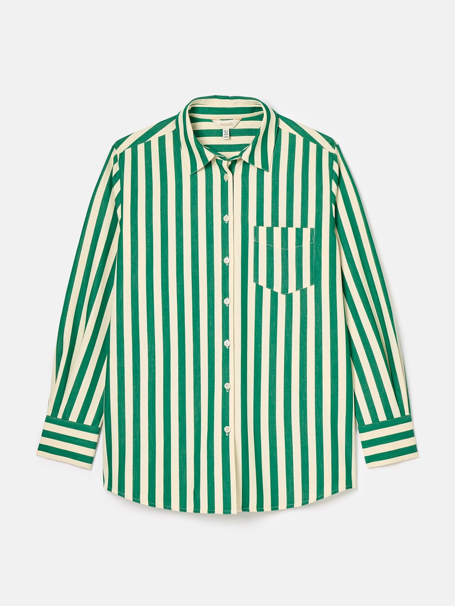 Amilla Green & Cream Stripe Shirt<Joules Best