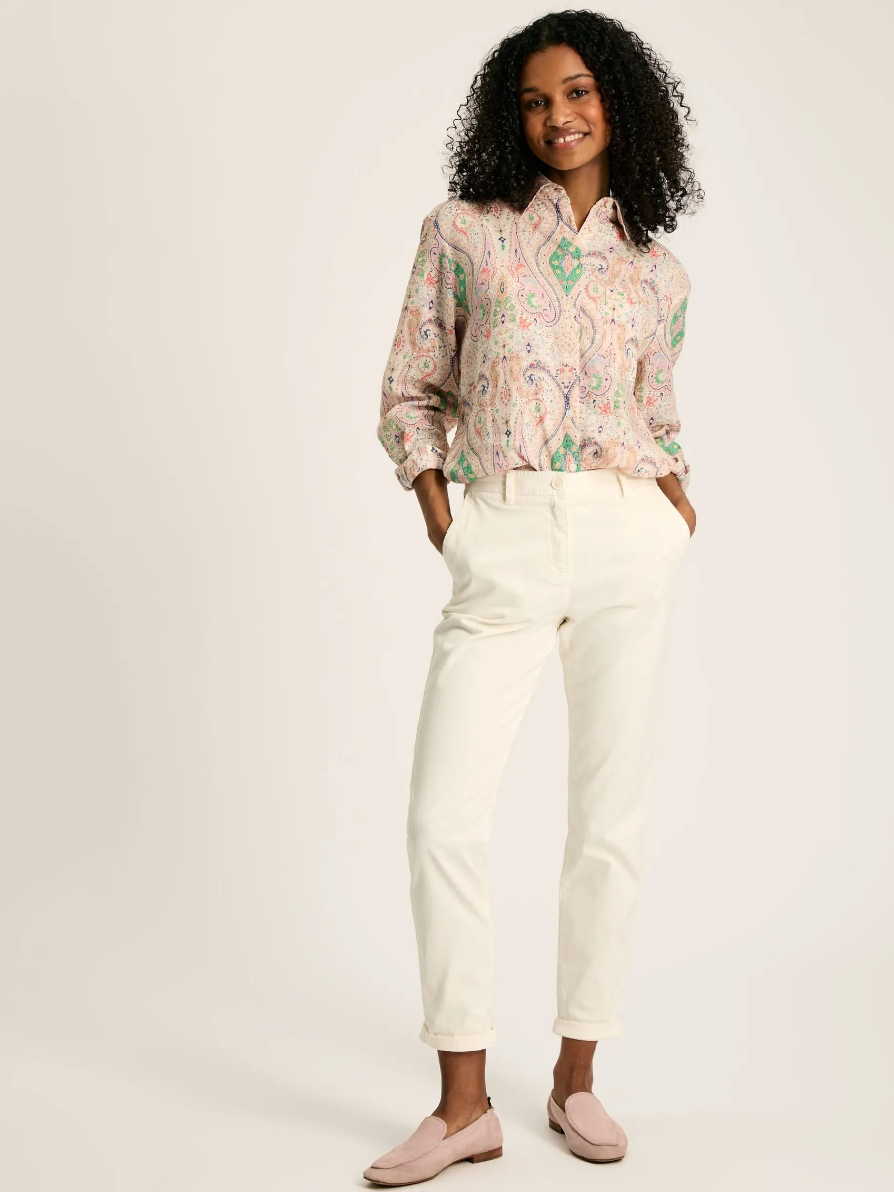 Amilla 100% Linen Shirt<Joules Clearance