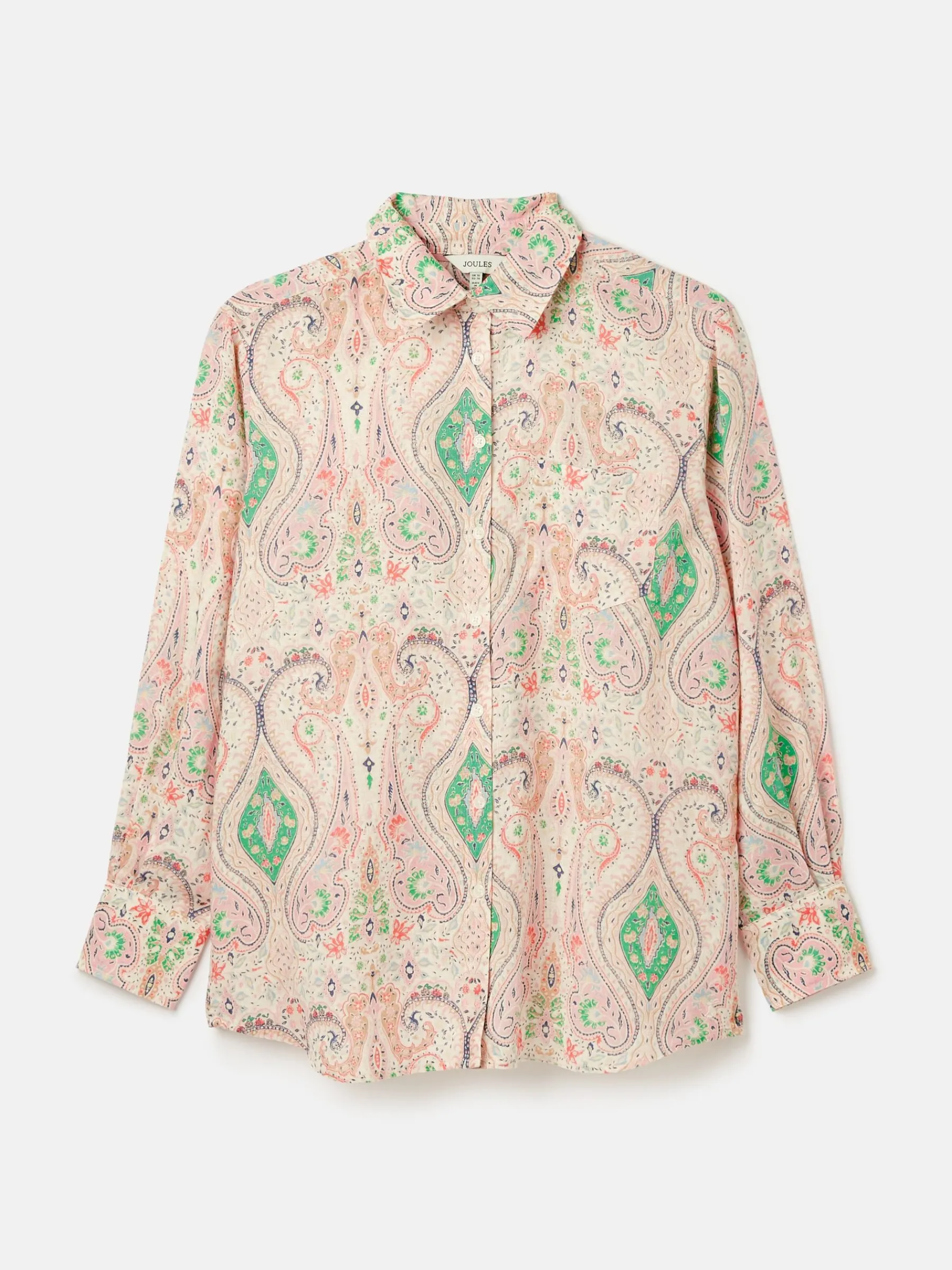 Amilla 100% Linen Shirt<Joules Clearance