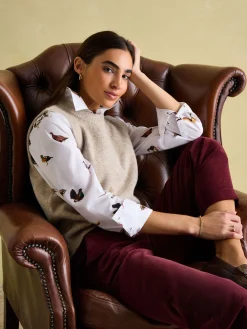 Amilla Cotton Shirt<Joules New