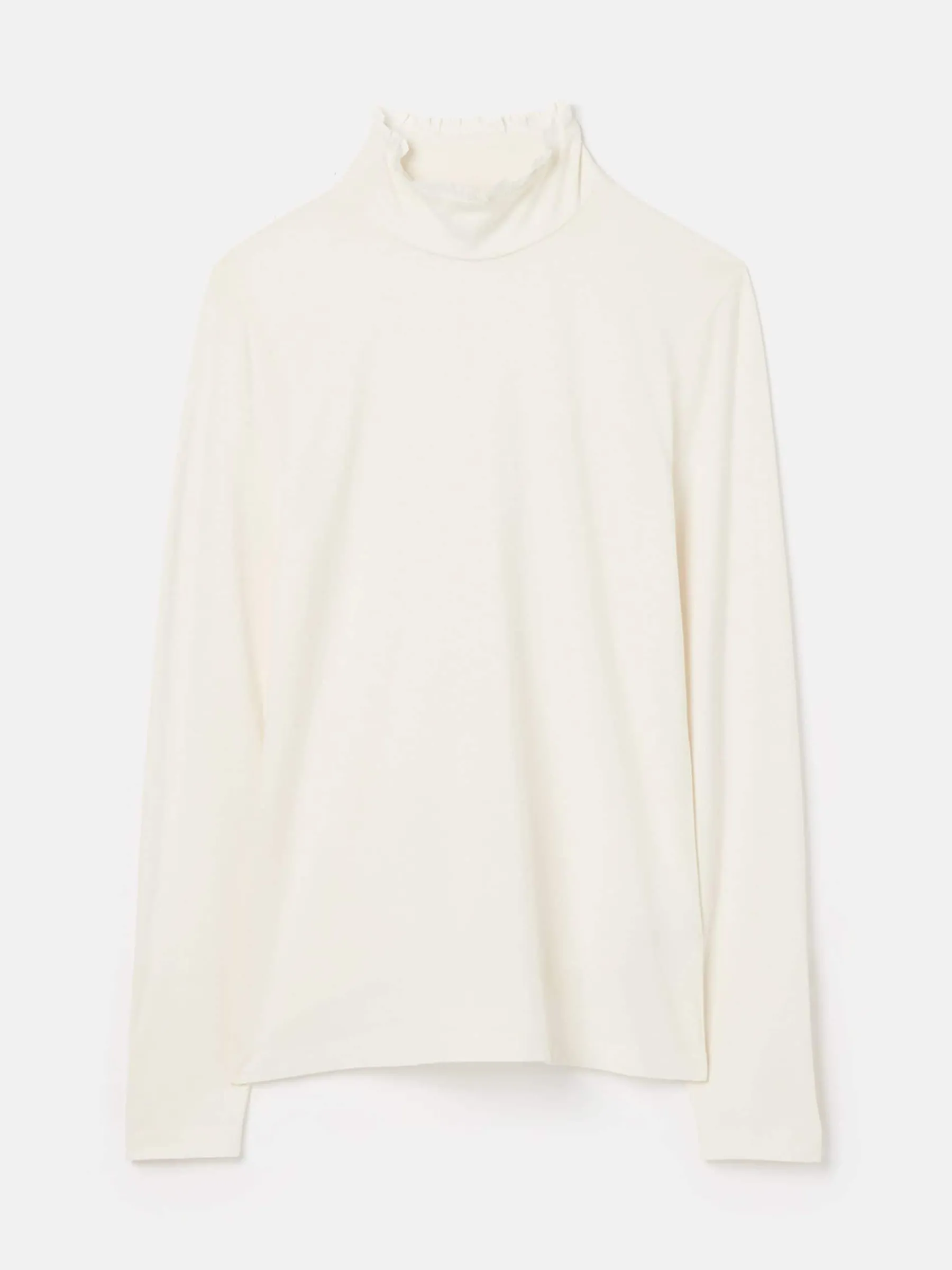 Amy Long Sleeve High Neck Jersey Top<Joules Hot