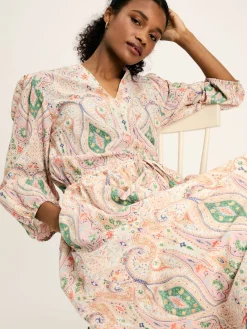 Anais Paisley Printed Maxi Dress<Joules Best