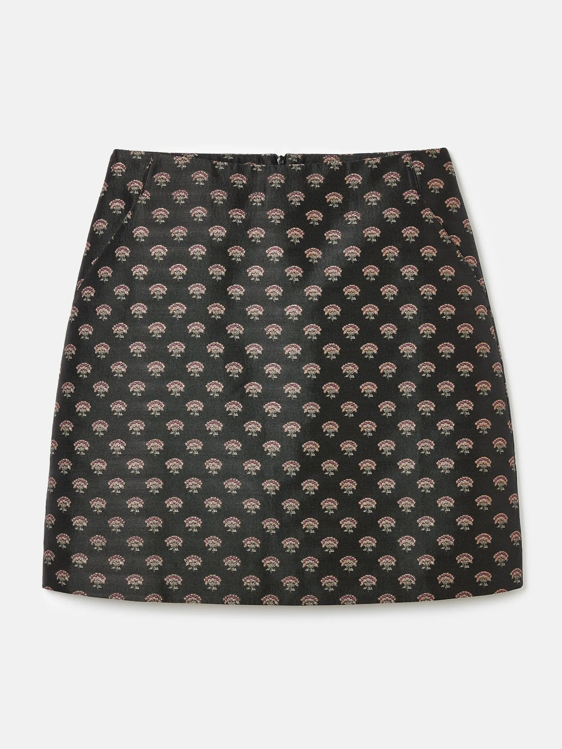 Annalise Jacquard A-Line Skirt<Joules