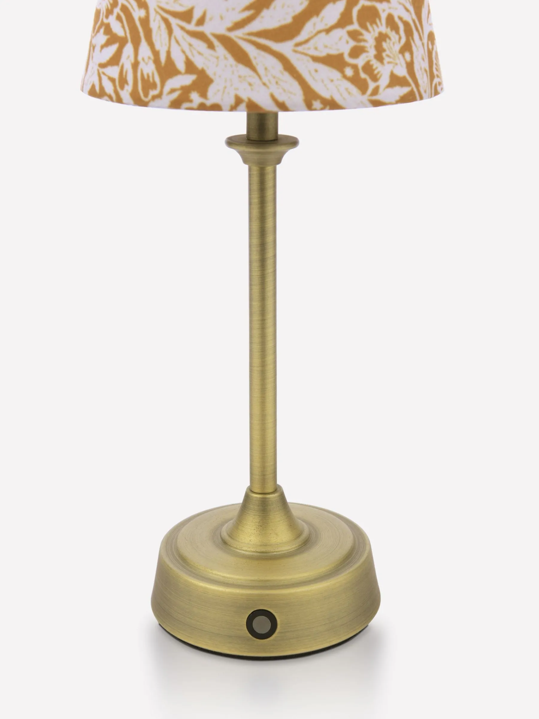 Apsley Gold Print Rechargable LED Lamp<Joules New