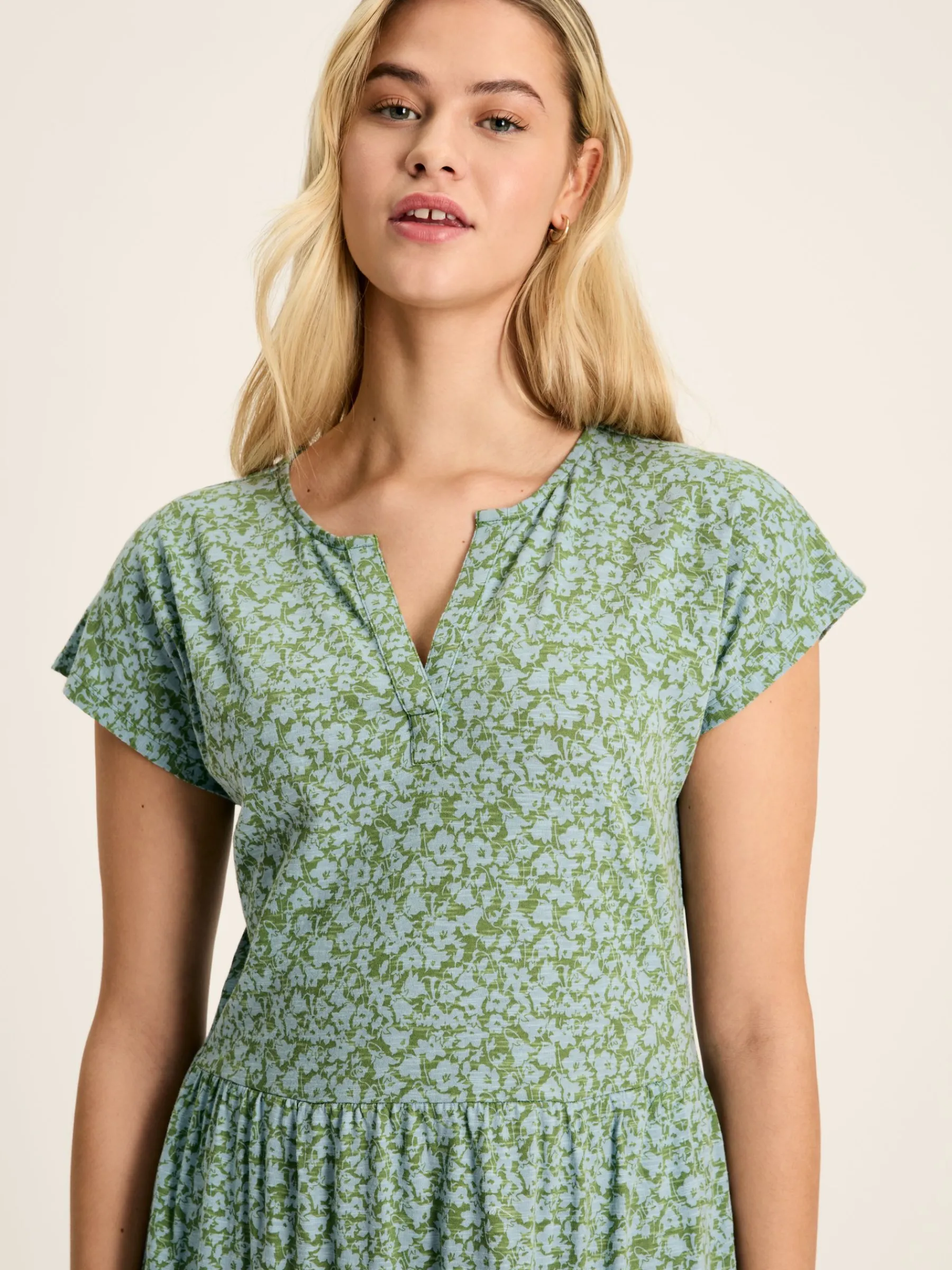 Ariana Jersey Tiered Dress<Joules Hot