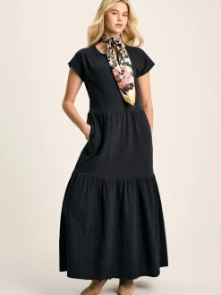 Ariana Jersey Tiered Dress<Joules Online