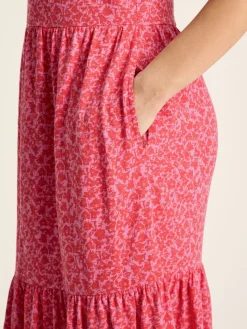 Ariana Jersey Tiered Dress<Joules Outlet