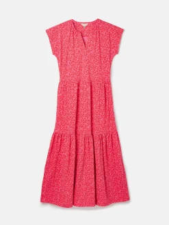 Ariana Jersey Tiered Dress<Joules Outlet