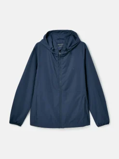 Arlow Navy Blue Lightweight Waterproof Coat<Joules New