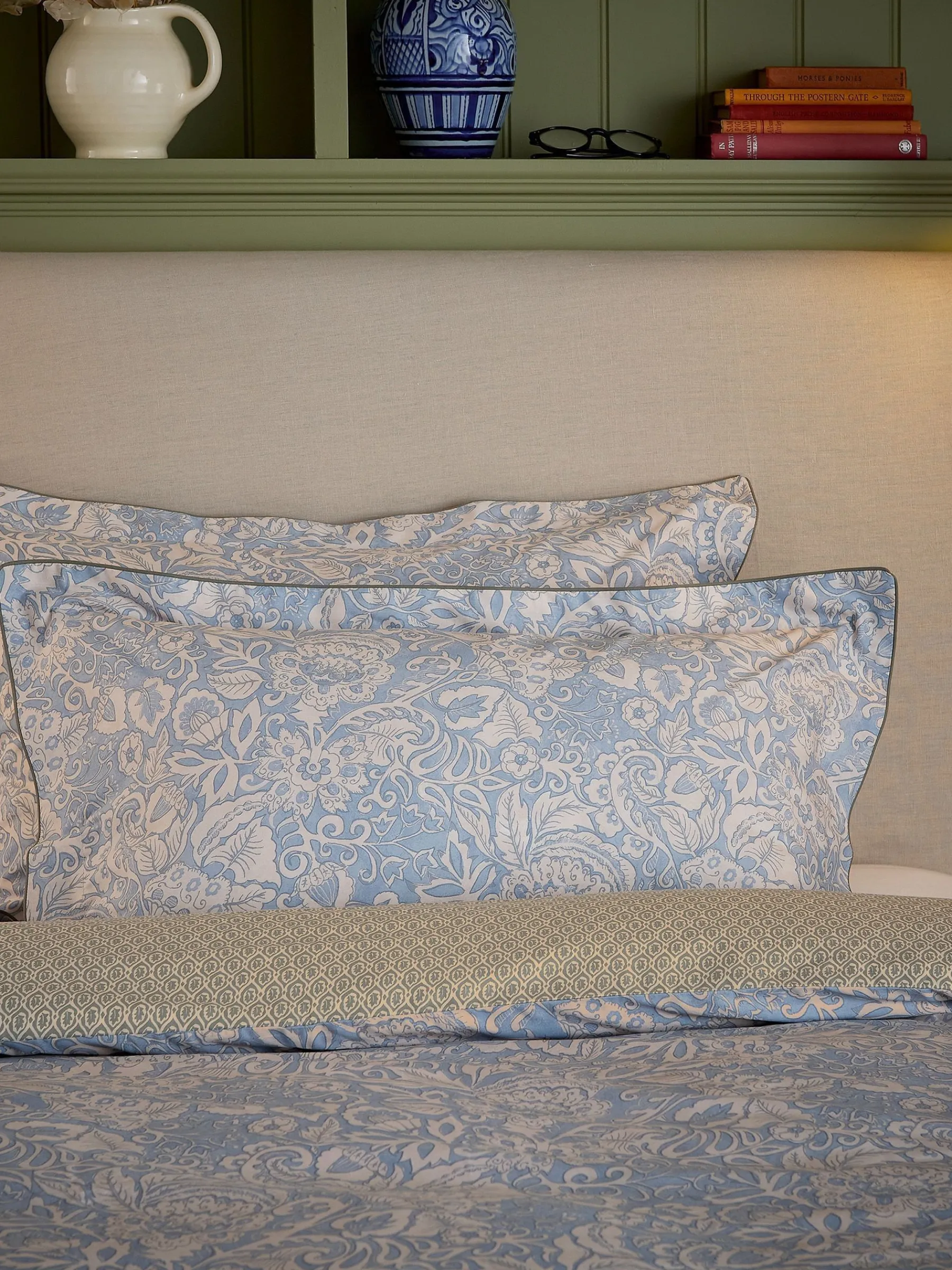 Balmoral Floral 100% Cotton Bedding Set<Joules