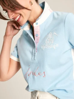 Beaufort Short Sleeve Cotton Polo Shirt<Joules Online