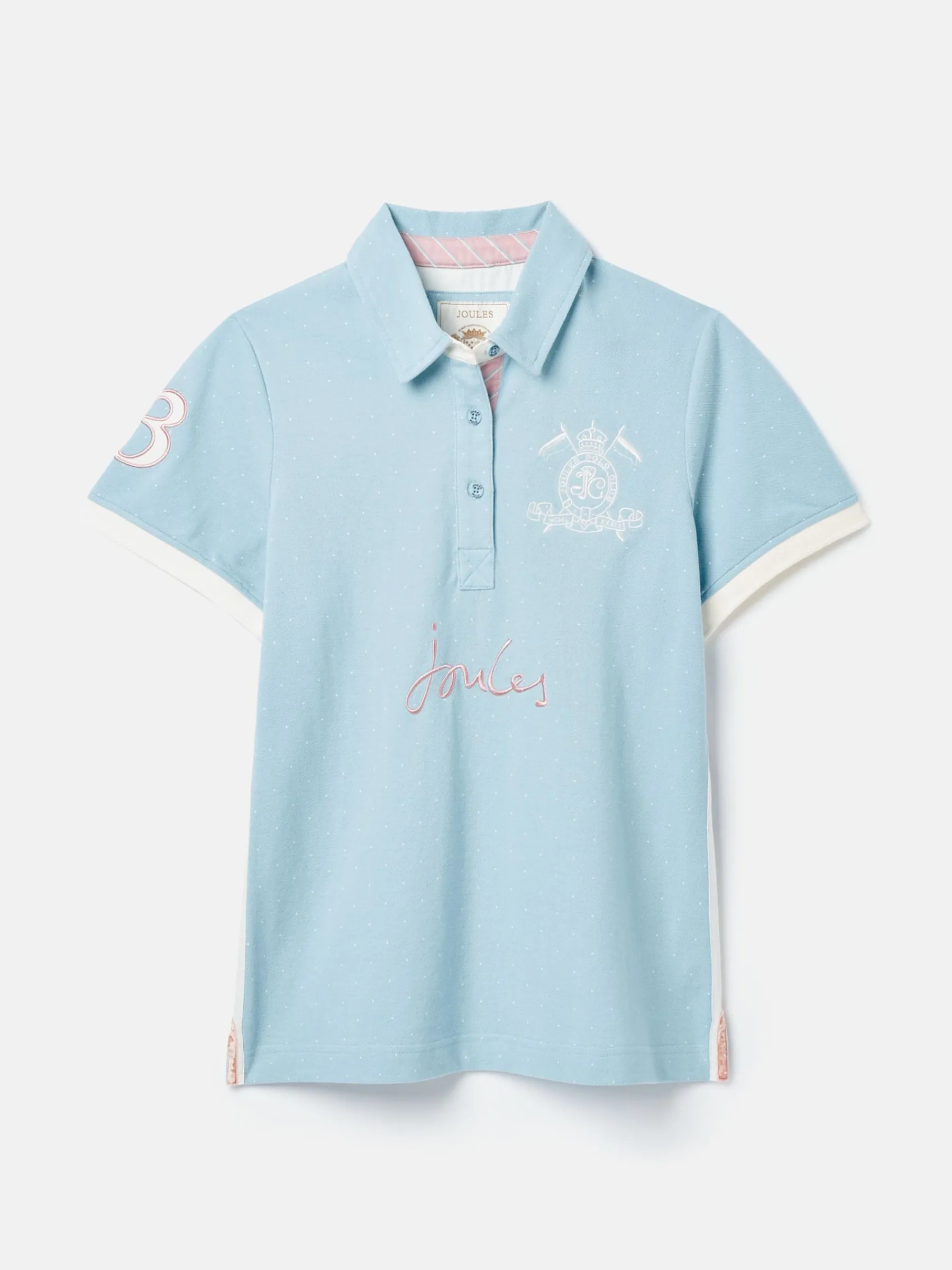 Beaufort Short Sleeve Cotton Polo Shirt<Joules Online