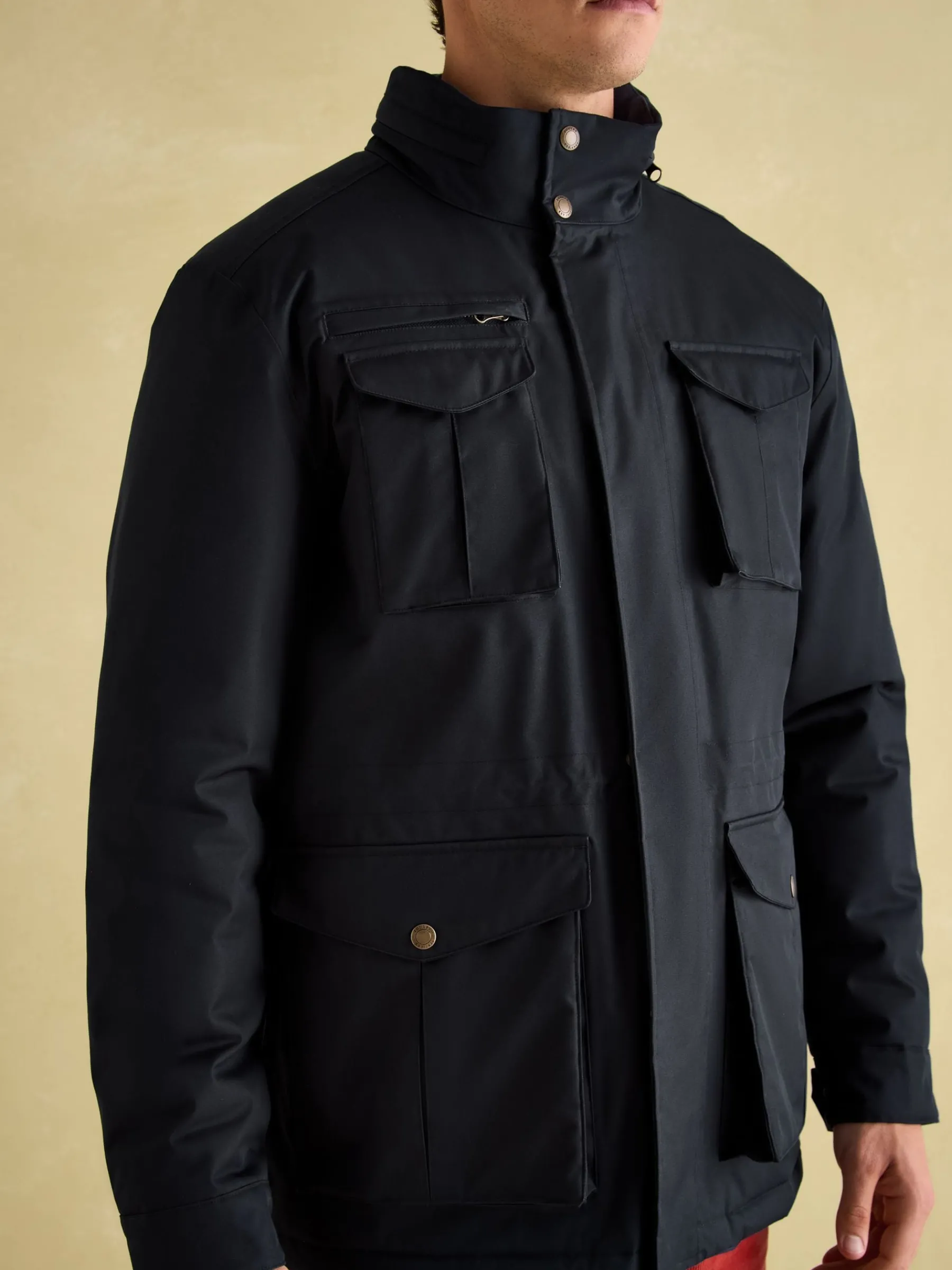 Beckett Waterproof Field Coat With Packable Hood<Joules Hot