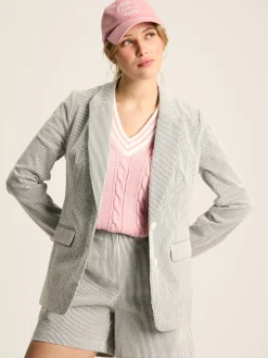 Belmont Seersucker Boating Blazer<Joules Sale