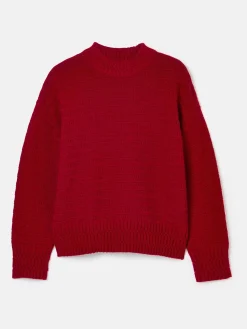 Bernie Crew Neck Textu Jumper Contains Merino Wool<Joules Online