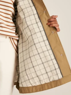 Bibury Tan Brown Waterproof Cape Coat<Joules Outlet