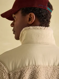 Billy Quarter Zip Borg Fleece Sweatshirt<Joules Online