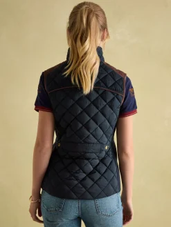 Blair Braemar Diamond Quilted Gilet<Joules Sale