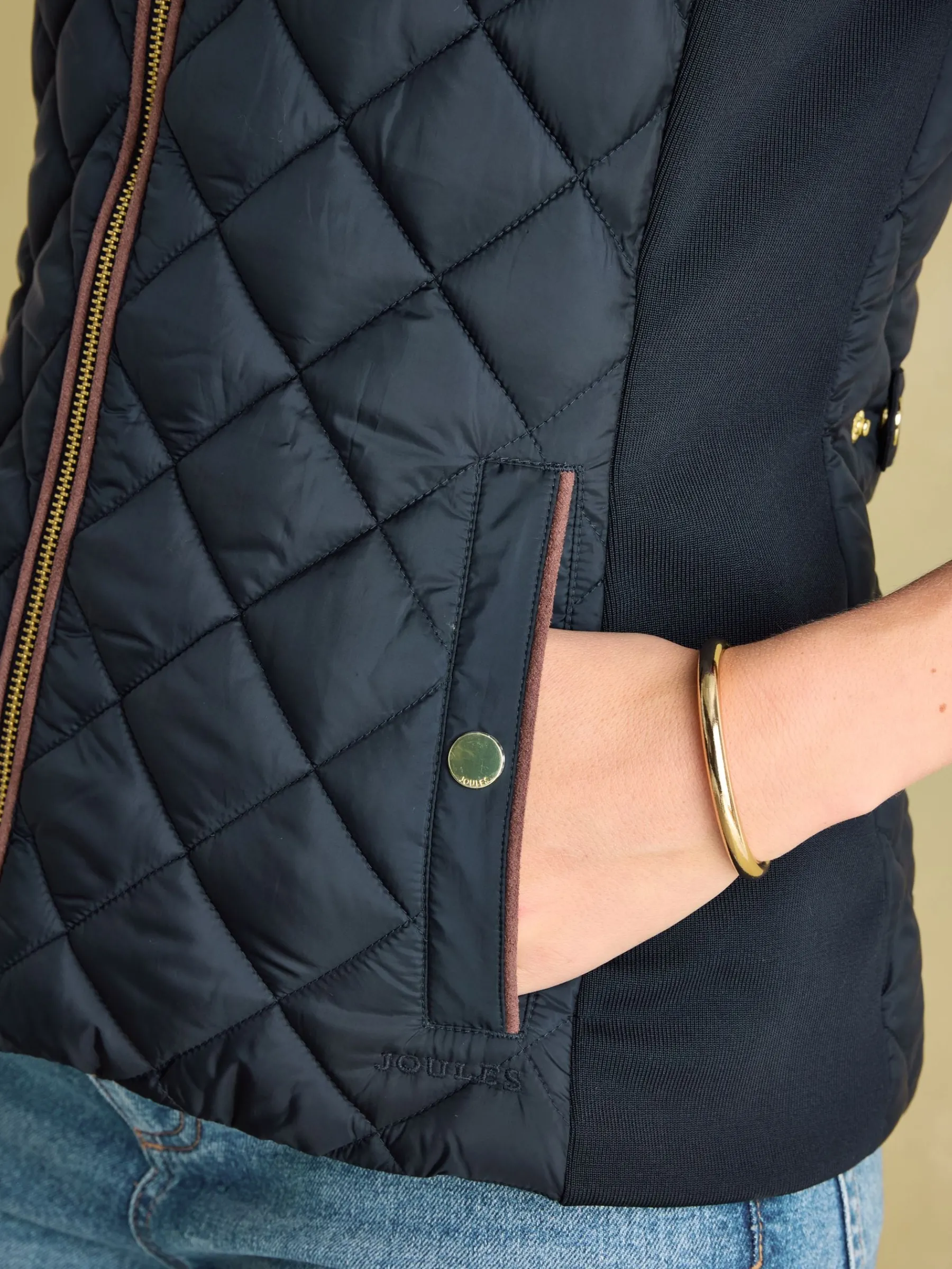 Blair Braemar Diamond Quilted Gilet<Joules Sale