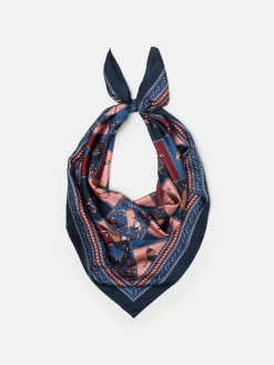 Bloomfield Square Silk Scarf<Joules Sale