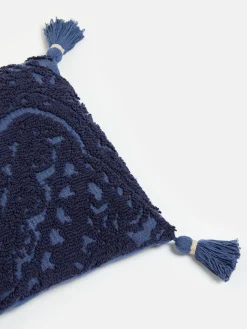 100% Cotton Paisley Tufted Cushion<Joules Hot