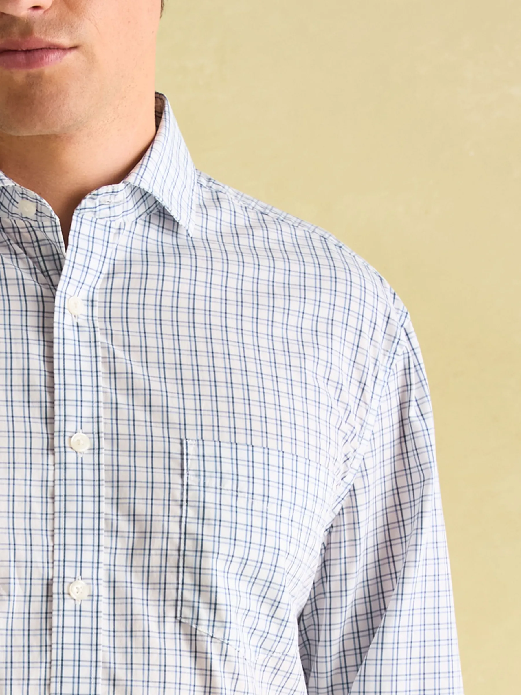 Blue Check Cotton Shirt<Joules Sale
