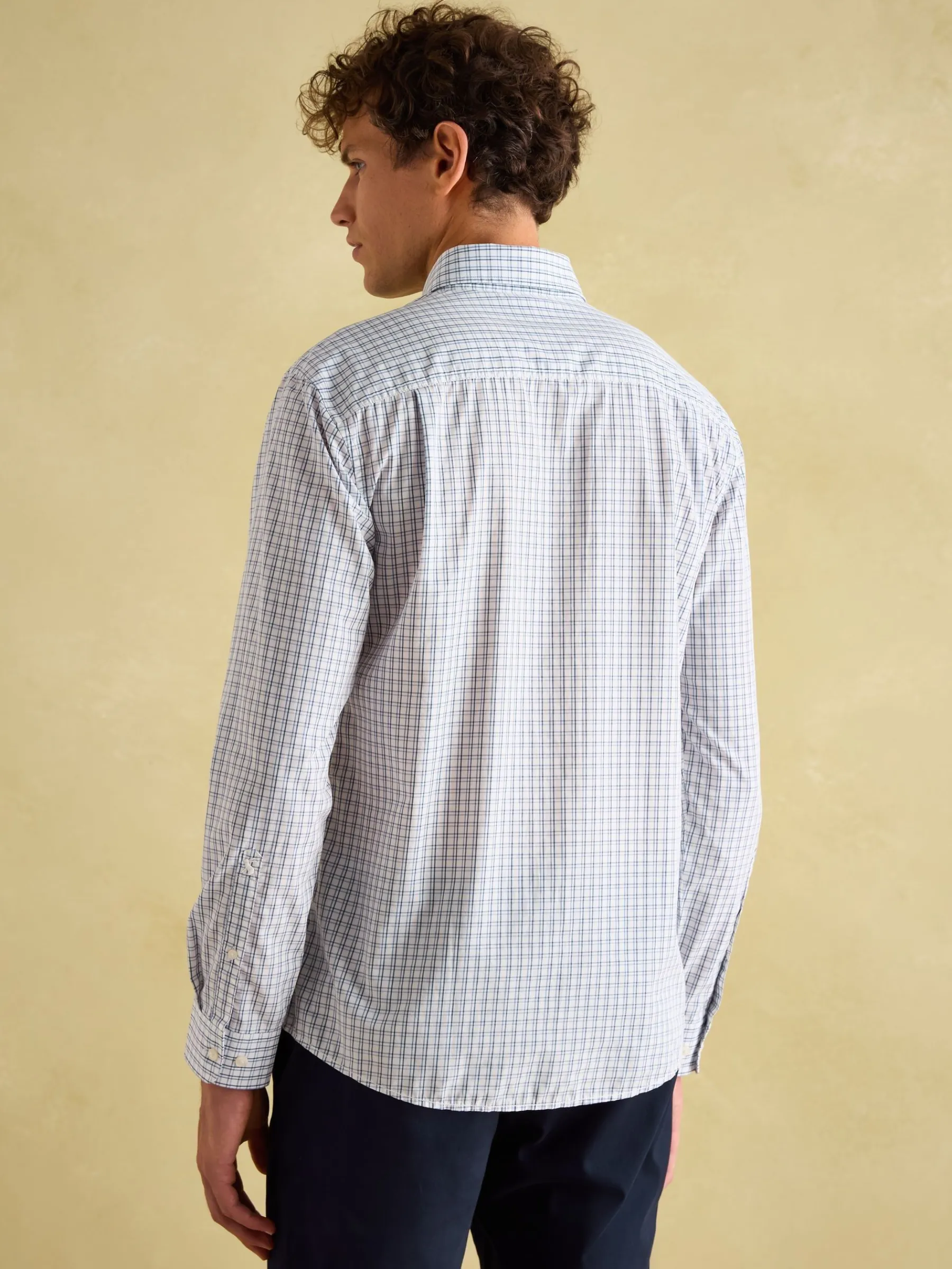 Blue Check Cotton Shirt<Joules Sale