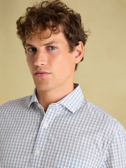 Blue Check Cotton Shirt<Joules Sale