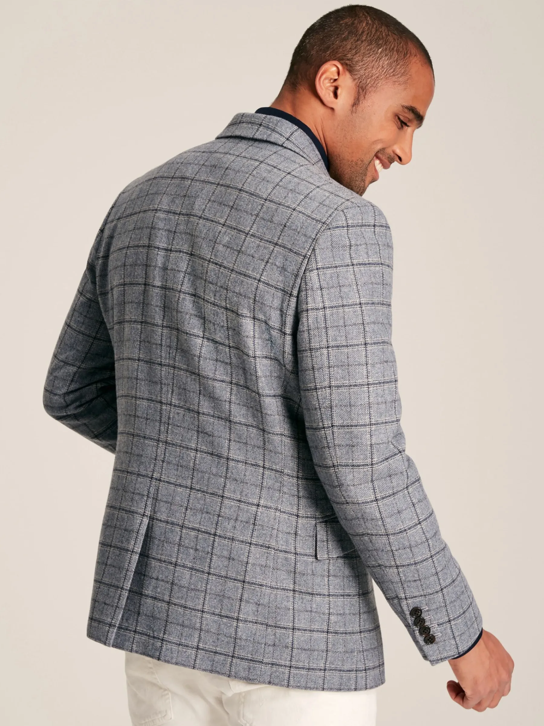 Check Slim Fit Suit Blazer<Joules Hot