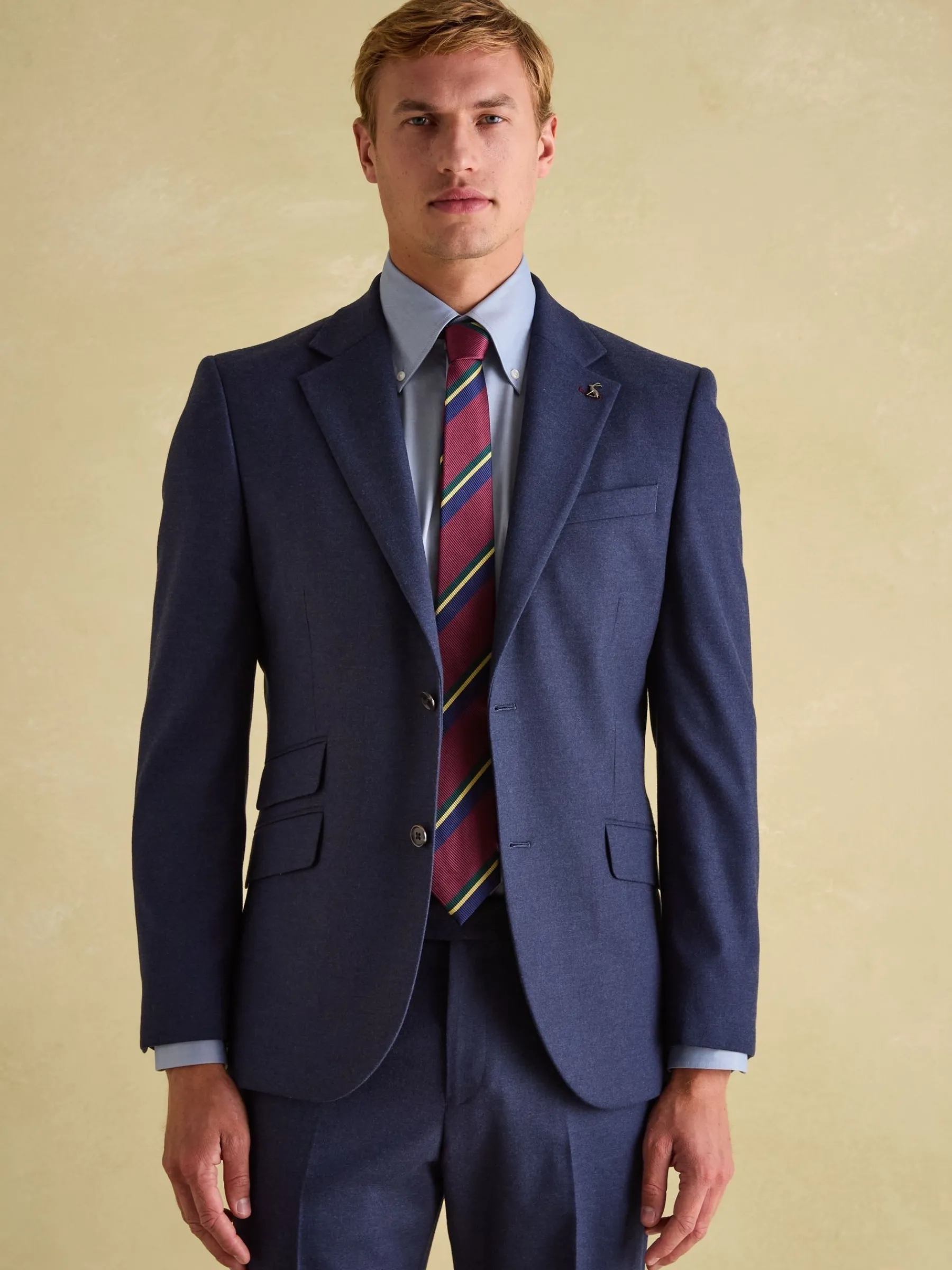 Slim Fit Flannel Suit Jacket<Joules Discount