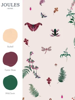 Blush Creme Midnight Beasts 10M Wallpaper<Joules