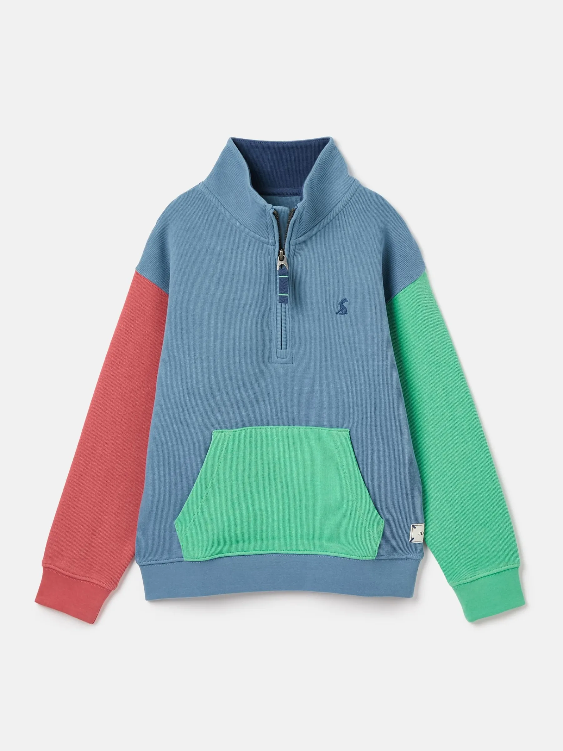 Boys' Alistair Boys' Quarter Zip Sweatshirt<Joules Hot
