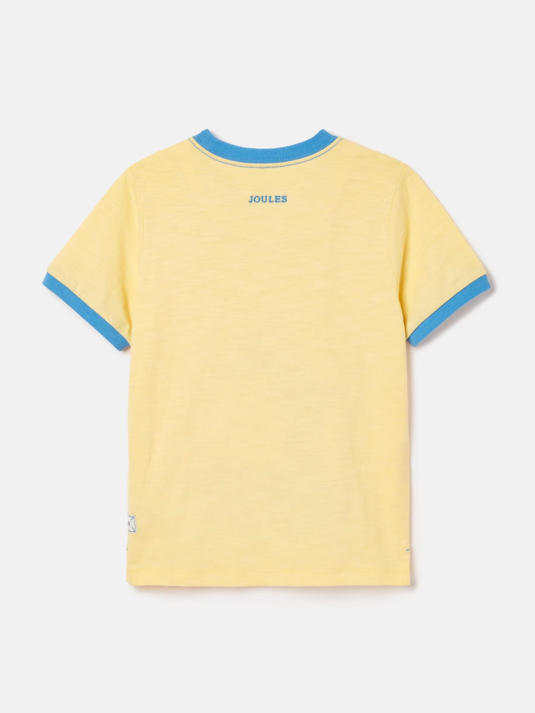 Boys' Archie Yellow Crocodile Artwork T-Shirt<Joules