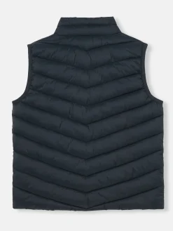 Boys' Crofton Navy Blue Packable Padded Gilet<Joules New
