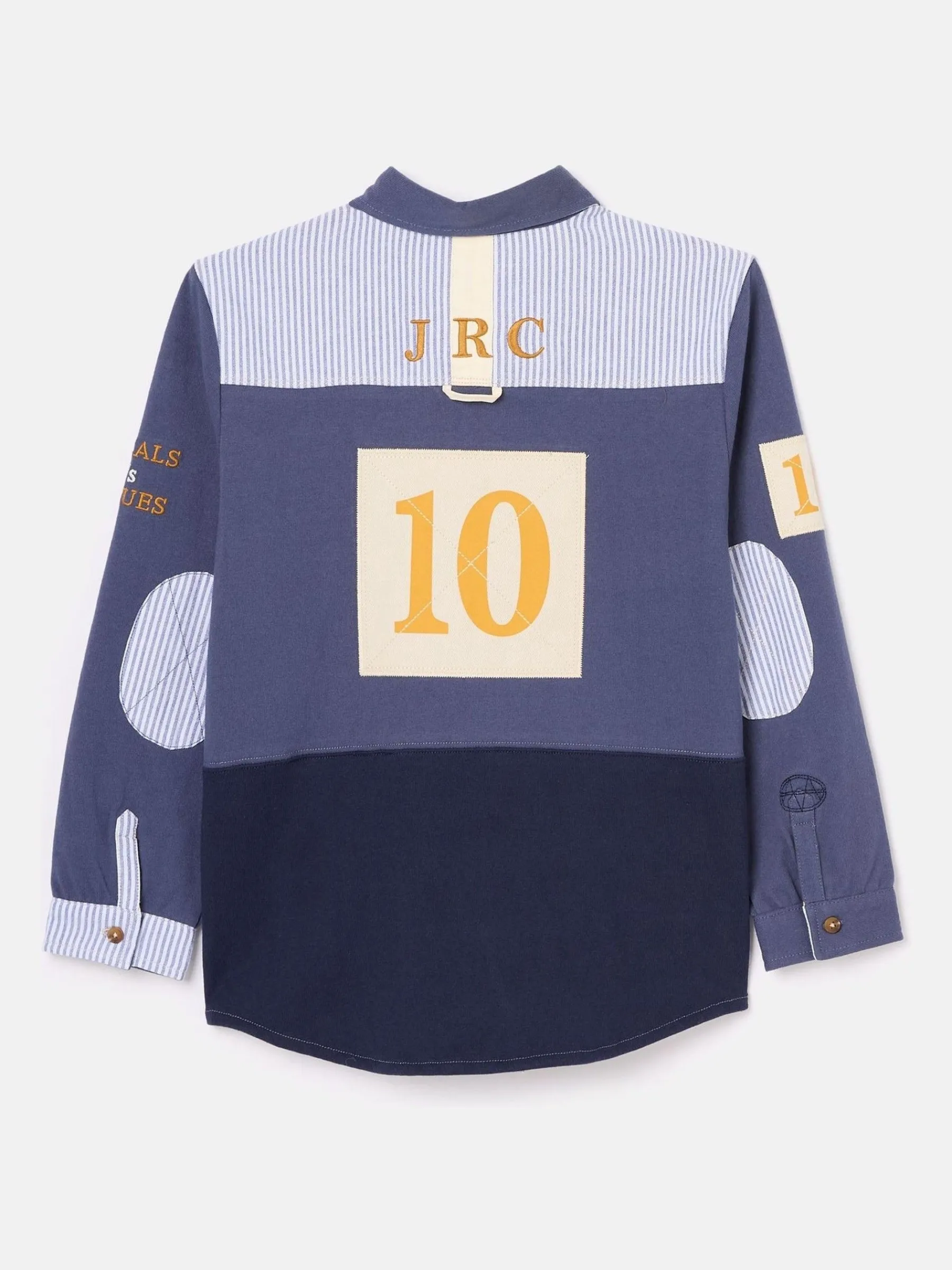 Boys' Emmett Embroidered and Embellished Shirt<Joules Clearance