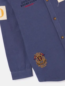 Boys' Emmett Embroidered and Embellished Shirt<Joules Clearance