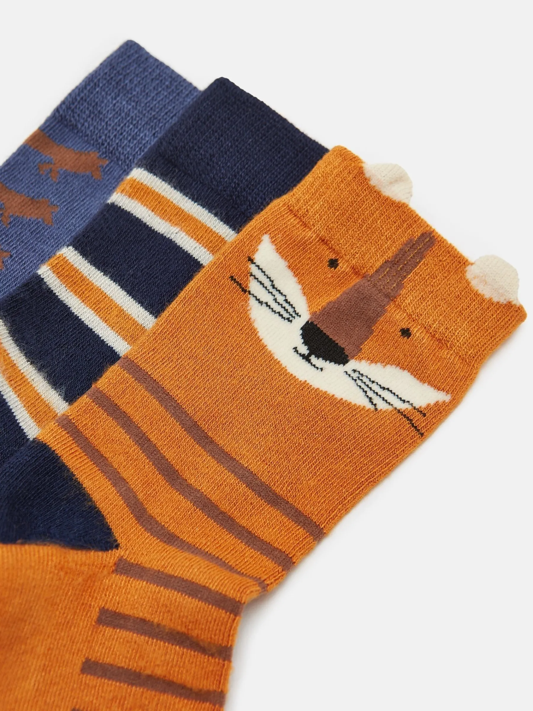 Boys' Neat Feet 3 Pack Socks<Joules Online