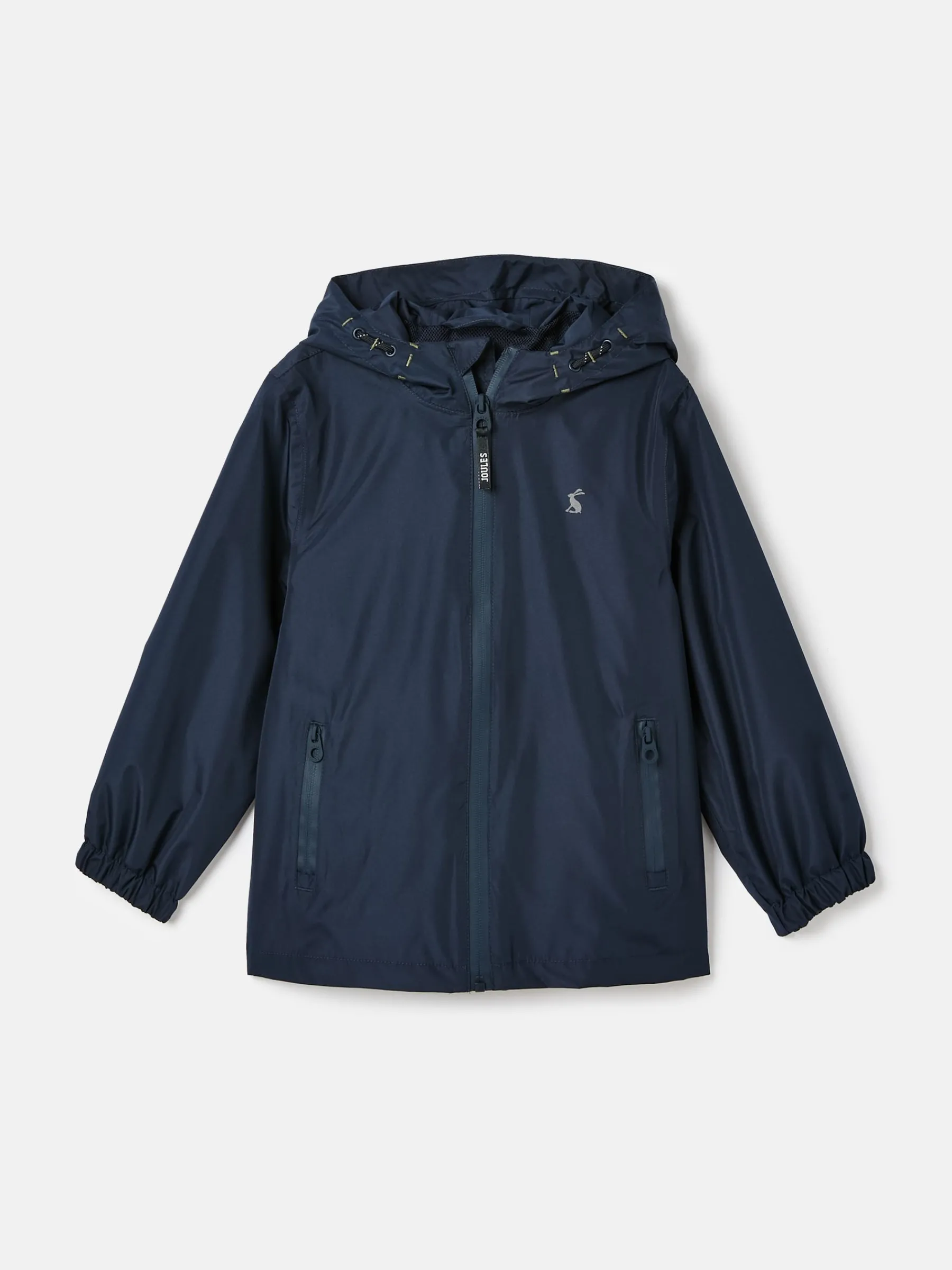 Boys' Rainwell Navy Blue Waterproof Raincoat With Hood<Joules Discount