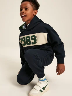 Boys' Ted Navy Blue Jersey Joggers<Joules Discount
