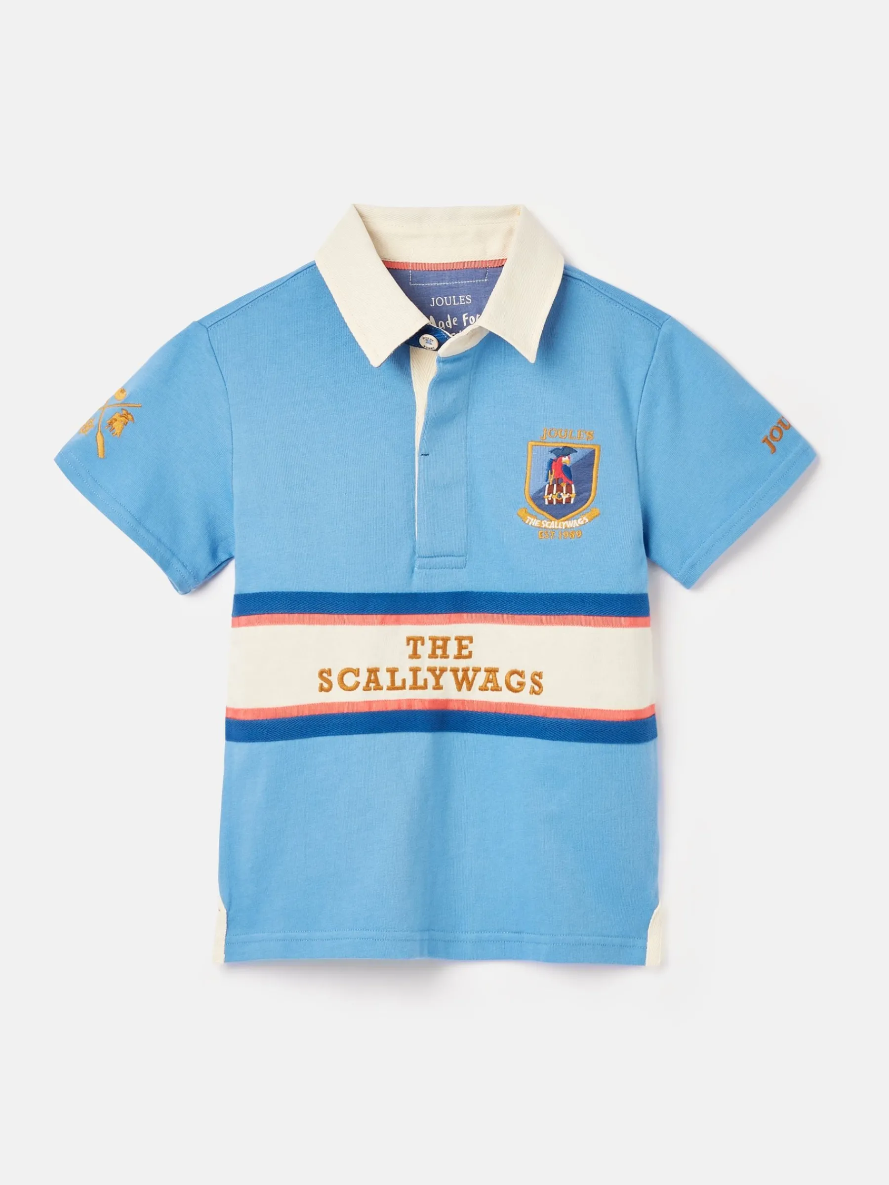 Boys' Tournament Rugby Jersey Polo Shirt<Joules Discount