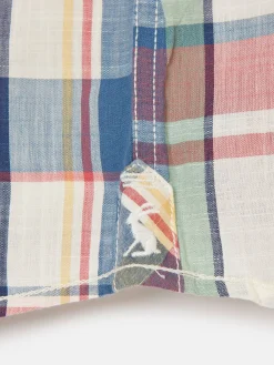 Boys' Wilson Cotton Check Shirt<Joules Best