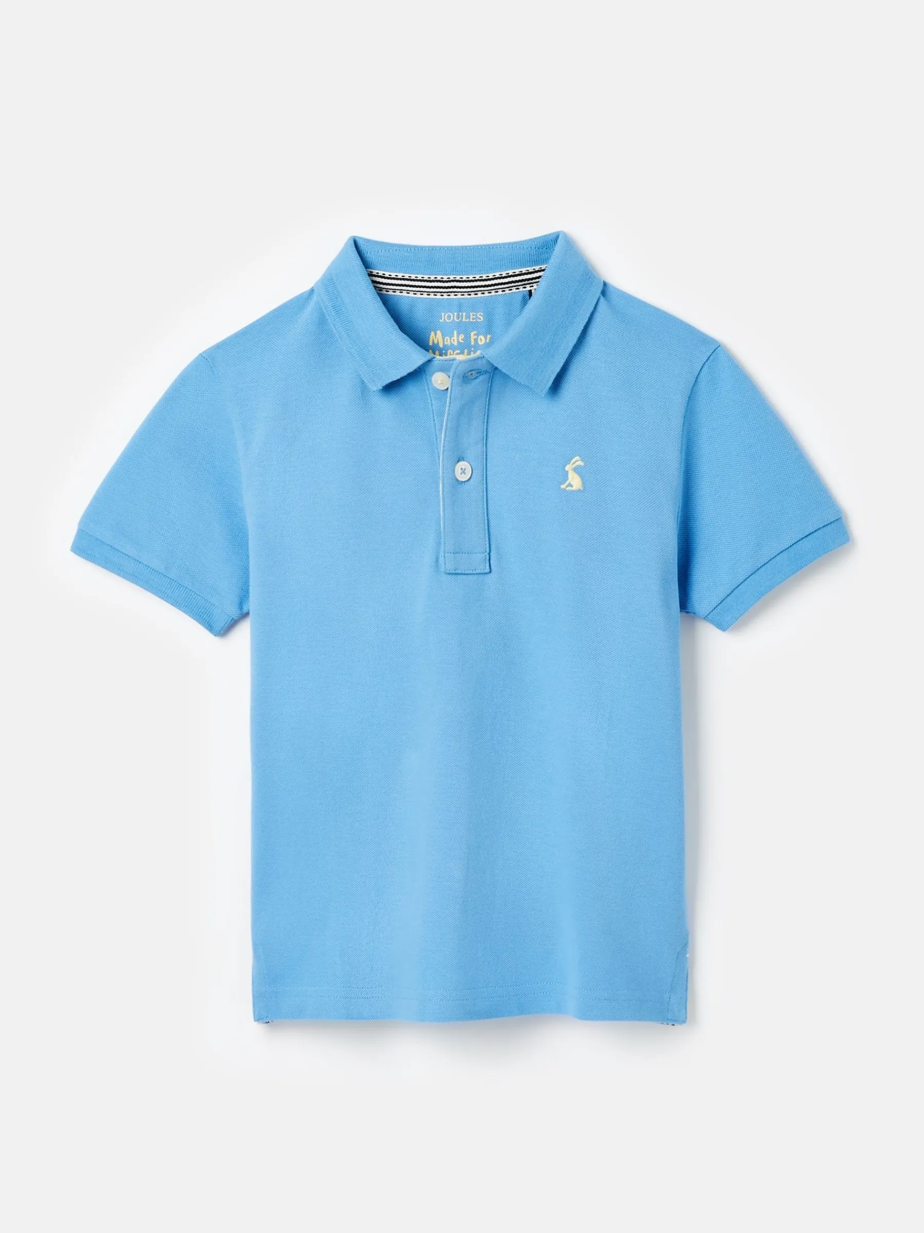 Boys' Woody Pique Cotton Polo Shirt<Joules Hot