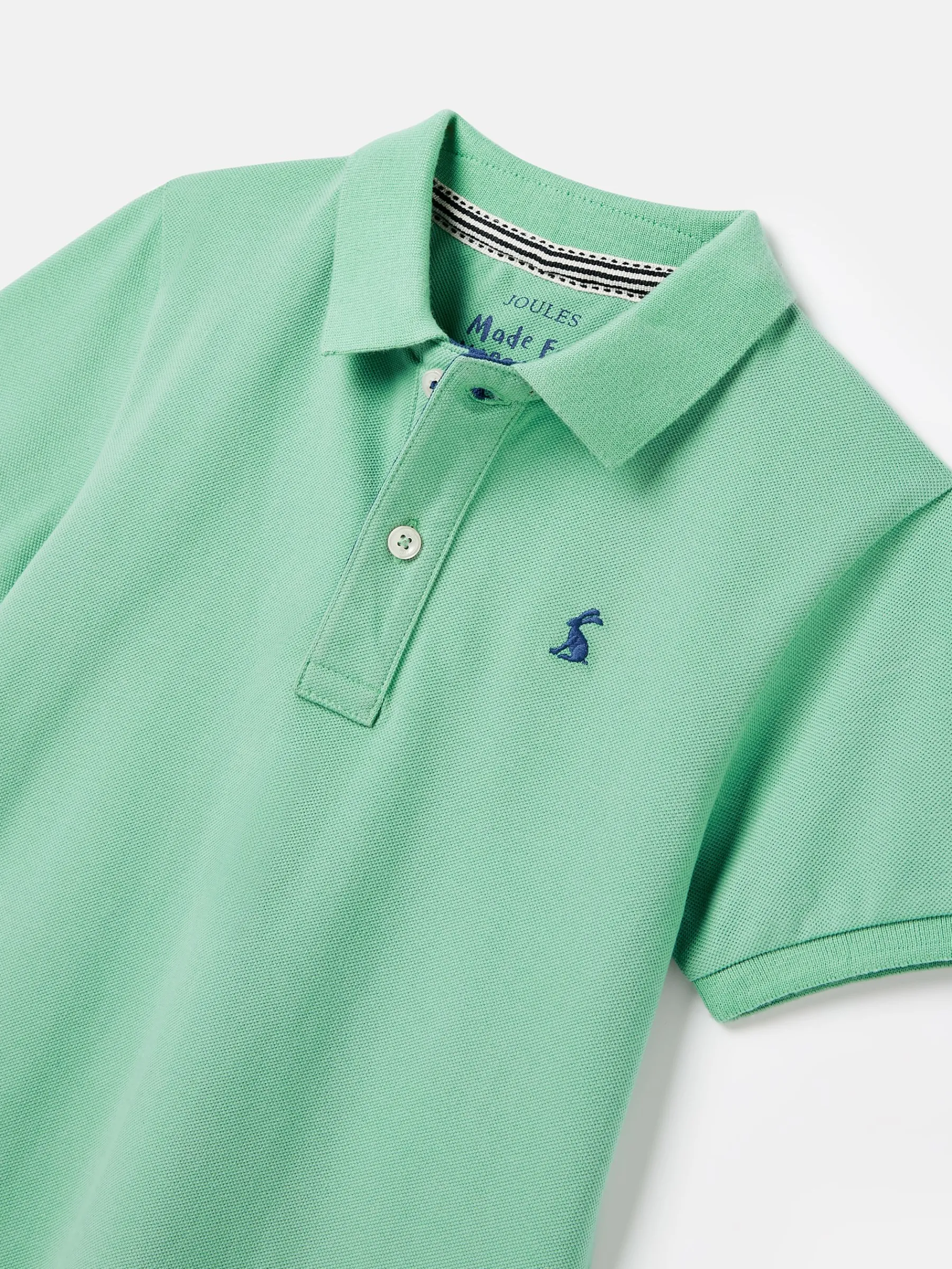 Boys' Woody Pique Cotton Polo Shirt<Joules Outlet