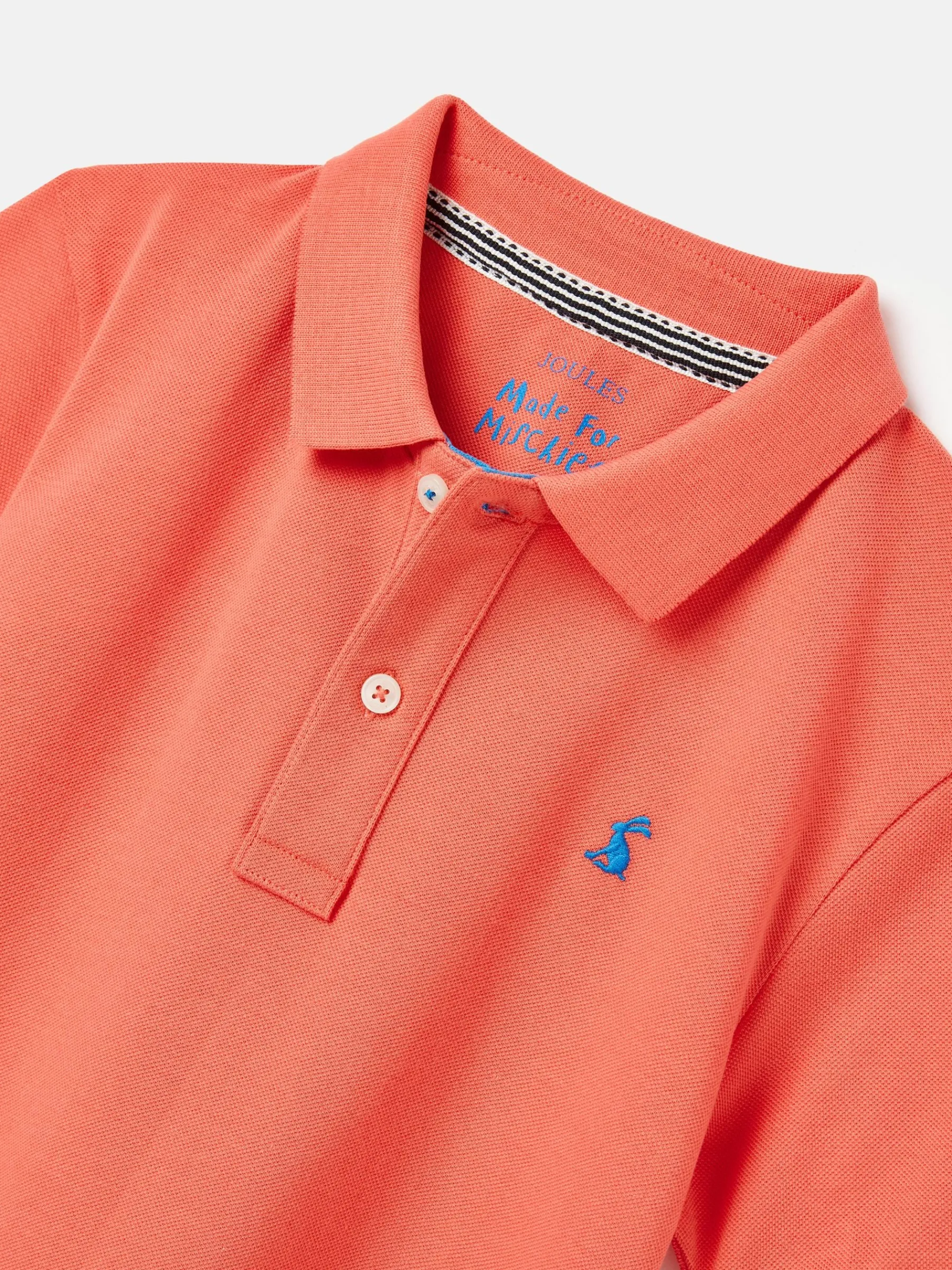 Boys' Woody Pique Cotton Polo Shirt<Joules Outlet