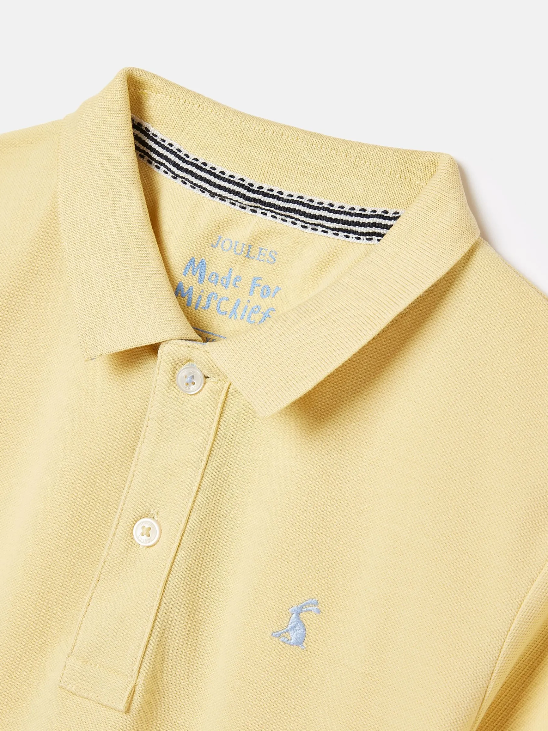 Boys' Woody Pique Cotton Polo Shirt<Joules